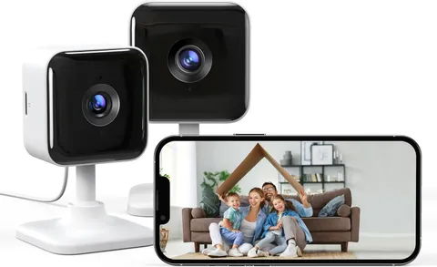 Compact Indoor Security Cameras - 1080P HD with Real-Time Alerts & Storage