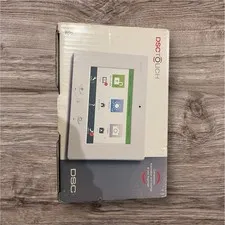 DSC Touch Screen Home Alarm Panel Z-Wave Smart Wall Mounted Keypad White