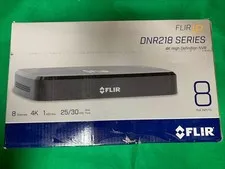 FLIR DNR218 8-Channel Security DVR/NVR w/ 2TB HDD & Power Supply