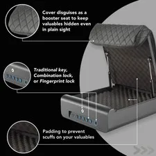 BoostedSafe Elite: Fingerprint, Key & Digital Combo Safe Open Box