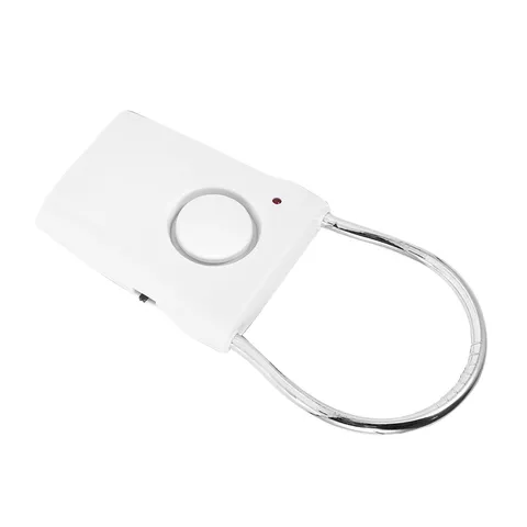 ABS 115dB Door Handle Alarm Portable Door Security Alarm For Home Travel Hotel