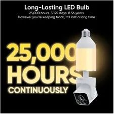 2-Pack Bulb Cam - Wireless Home Surveillance
