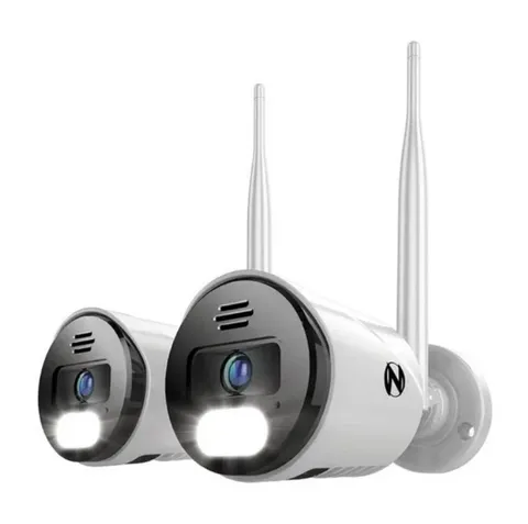 Night Owl CAM-2PK-WNIP8LBU Wi-Fi IP 4K Spotlight Camera 2-Pack Outdoor