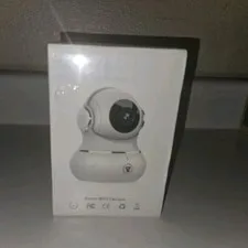 Indoor Smart WiFi IP/Network Surveillance Camera, Wireless, Color, White, 1 Cam