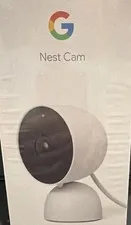 Google Nest Cam Indoor Wired 2nd Gen 1080p White Wi-Fi Night Vision Alerts
