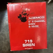 ADEMCO HONEYWELL 719 SELF- CONTAINED ELECTRONIC SIREN *NEW OTHER* 