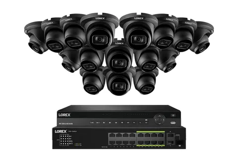 Lorex Elite Series 4K 32 Camera Capable 6TB Wired NVR System with A14 IP Turret