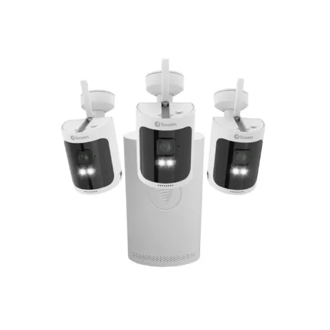 Swann AllSecure600 2K Wireless Security Kit with 3 Wire-Free Cameras
