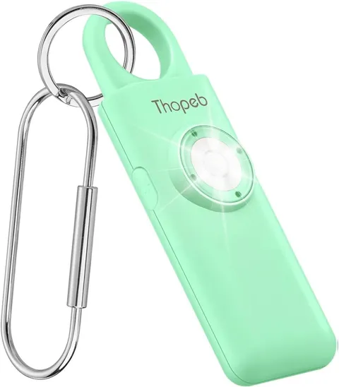 Personal Safety Alarm for Women – Upgraded Rechargeable | Strobe with Separate S