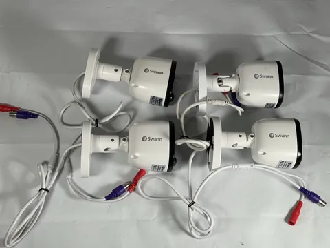 Swann PRO-4KWLB Home Security Camera Lot Of 4