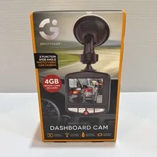 Smart Gear Photo and Video Dashboard Cam Auto Motion Detect With 4GB Memory Card