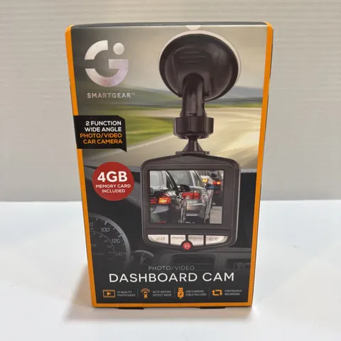 Smart Gear Photo and Video Dashboard Cam Auto Motion Detect With 4GB Memory Card