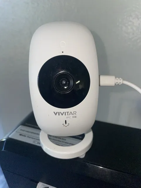 Vivitar Home Security Camera Wi-Fi Cam White IPC113-WHT Full HD 1080p Resolution