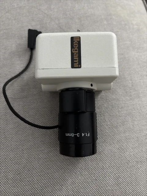 Ikegami CCD Color Camera ICD-501 Cube Camera Super Clean