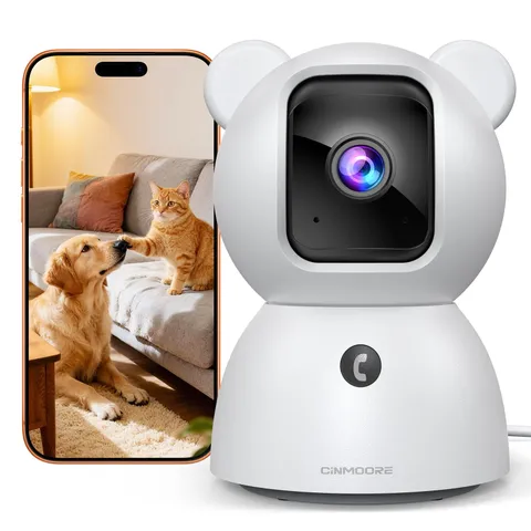 Camara De Seguridad Con Deteccion De Llanto Y Audio Bidireccional De Lujo