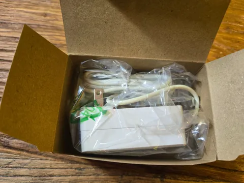 Simplisafe SSBS3 White AC Power Adapter Block Cord Only - for Home Security Base