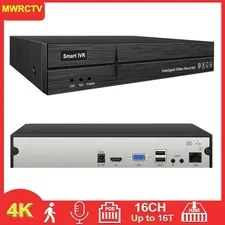 Ultra HD 4K 16ch  NVR CCTV Security Network Video Recorder NO PoE Port NO HDD）