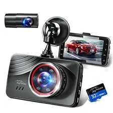 Drive recorder Front and rear camera [Sony sensor & 360 degree rotation rear