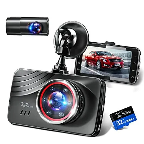 Drive recorder Front and rear camera [Sony sensor & 360 degree rotation rear
