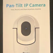 Indoor Wi-Fi Pan-Tilt IP Camera 1080p Works w/ Alexa Google, White, 1pc