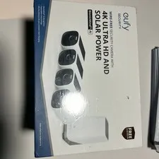 Eufy Security S330 EufyCam 3 4K 4x Wireless Outdoor Solar Camera  + HomeBase