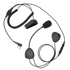Motorcycle Helmet Headset Waterproof Noise Reduction Helmet Mic PTT Earphone For