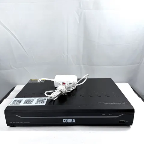 Cobra 63890 8CH HD Digital Video Recorder Security CCTV DVR Unit Only / Tested
