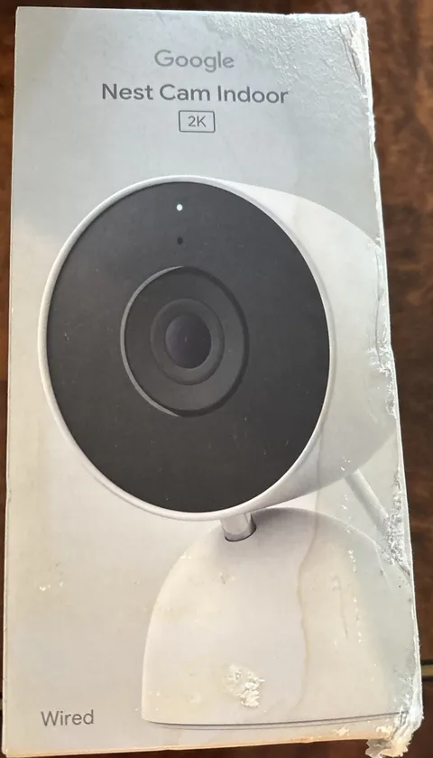 Google Nest Cam indoor- 2k -wired- 3rd Generation