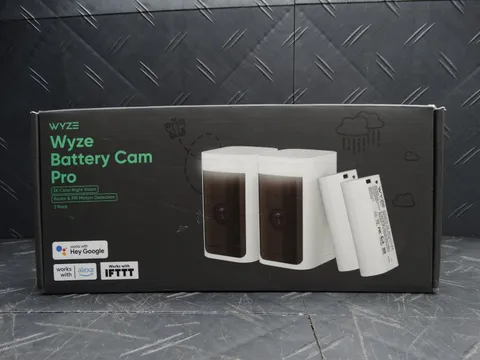 Wyze Battery Cam Pro 2-Pack, Wireless Indoor/Outdoor Home Security Camera