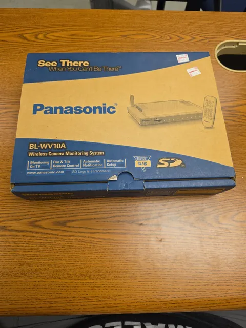 Panasonic BL-WV10A IP Wireless Camera Monitoring System *New in original box*