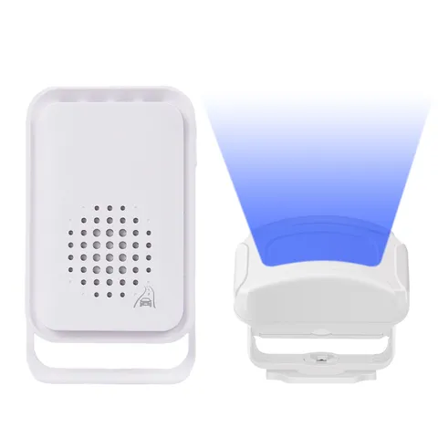 Pro Driveway Alarm Home Security Alert System 4 Volume Level PIR Motion Detector