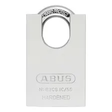 Abus 83Csic/55 Padlock, Coreless, Partially Hidden Shackle, Rectangular