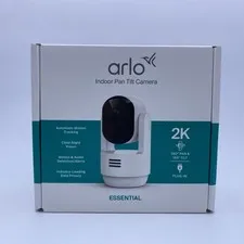 Arlo Indoor Pan Tilt Pet Camera 2K 360 Degree Pan 180 Tilt Plug In (BRAND NEW)