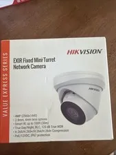 4MP POE IP Turret Dome Camera, ECI-T24F2, 2.8mm 98° Wide Viewing Angle Outdoor
