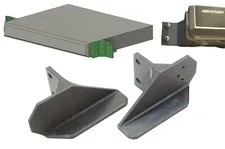 Server Rack Mount Side Ears for Hikvision 7600 Series NVR 1U Shallow