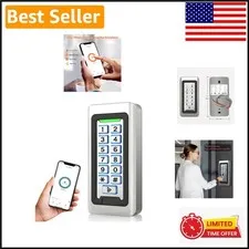 Weatherproof Wireless WiFi Keypad - Elegant Zinc Alloy Access Control System