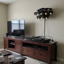 Enhanced 3K Wired Security Cameras with Smart Dual Light - AI Detection Included