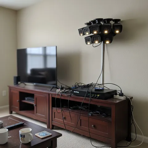 Enhanced 3K Wired Security Cameras with Smart Dual Light - AI Detection Included