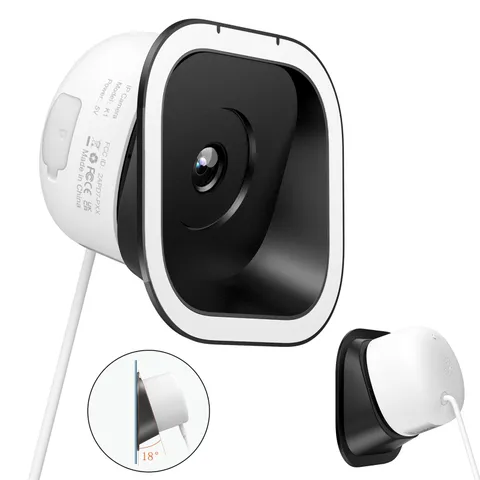 2K Smart Window Camera,2.4/5G WiFi Cameras Night Vision Motion Detection + Stand