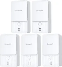 Water Leak Detectors with Leak and Drip Alerts, 5 Pack | 100Db Adjustable Audio