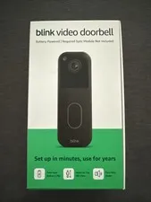 Blink Video Doorbell Head-to-Toe Battery Powered Smart WiFi Camera Alexa