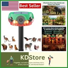 Flexible Installation Barking Dog Alarm - Solar Powered & Motion Activated