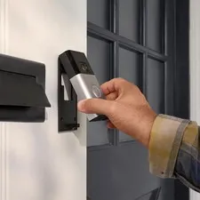 Ring Battery Doorbell Pro – 1536p HD+ 3D Motion Detection – Satin Nickel NEW