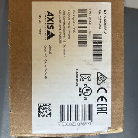 Axis M3085-V Fixed Dome Network Camera