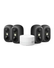 eufy Security 4-Camera Wireless Indoor/Outdoor Security Camera Kit Black