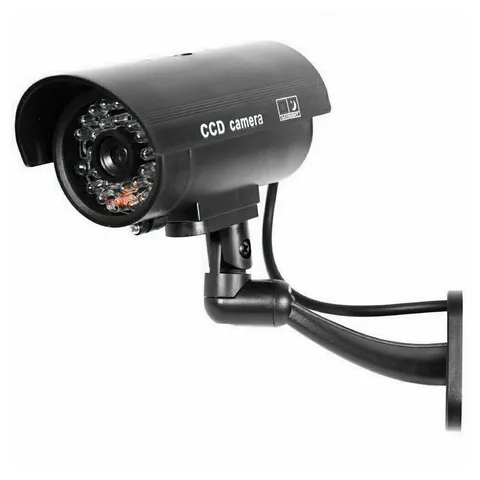 Dummy Outdoor Security Camera Fake Wireless CCTV Waterproof IR LED