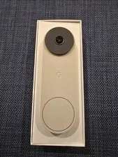 Google Nest Wired Video Doorbell Security Camera (2nd Gen) - Linen
