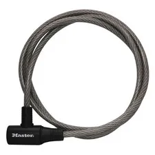 Master Lock 8154DPF Vinyl Covered Steel Locking Cable 6 L ft.x3/8 W in. 4 Pack