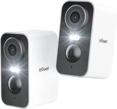 ieGeek Wireless 2K Security Camera Outdoor Colorful Night Vision Battery CCTV