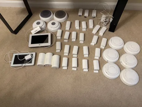 ADT 42-Piece Home Security Alarm System Lot Sensors Sirens Bundle FREE SHIPPING